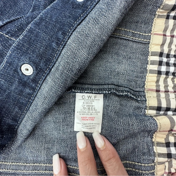 Burberry jean jacket size 10 Kids - Picture 4 of 8